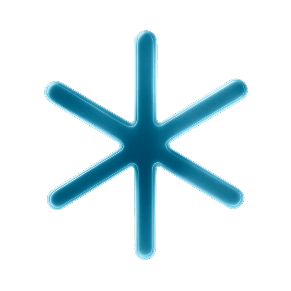 Parallax star decoration
